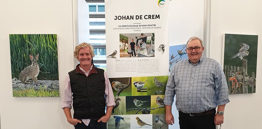 Exhibition of about twenty paintings by Johan de Crem