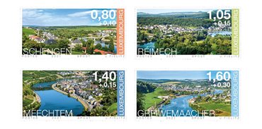 Wohlfahrtsmarken 2021 Die Luxemburger Moselregion