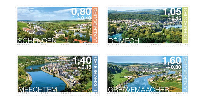 Charity stamps 2021 The Luxembourg Moselle region