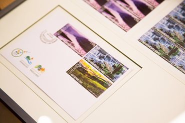 Série de timbres « Les 3 parc naturels du Luxembourg »