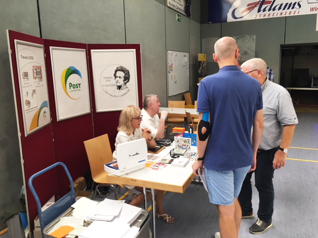 POST Philately participated in the Treveris 2018 exhibition in Trier