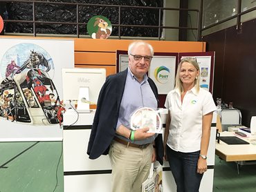 POST Philately was present at the 24th edition of the BD festival in Contern