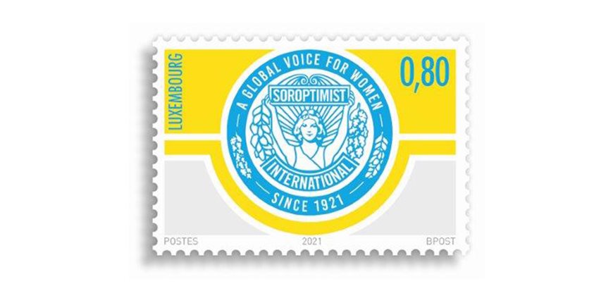 Sonderbriefmarke 100 Jahre Soroptimist International