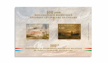 Bloc -100 ans relations dipl. LU-Hongrie