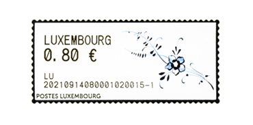 ATM-Briefmarken Motiv „Vieux Luxembourg“