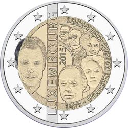 2 euro 2015 125 years Dynasty