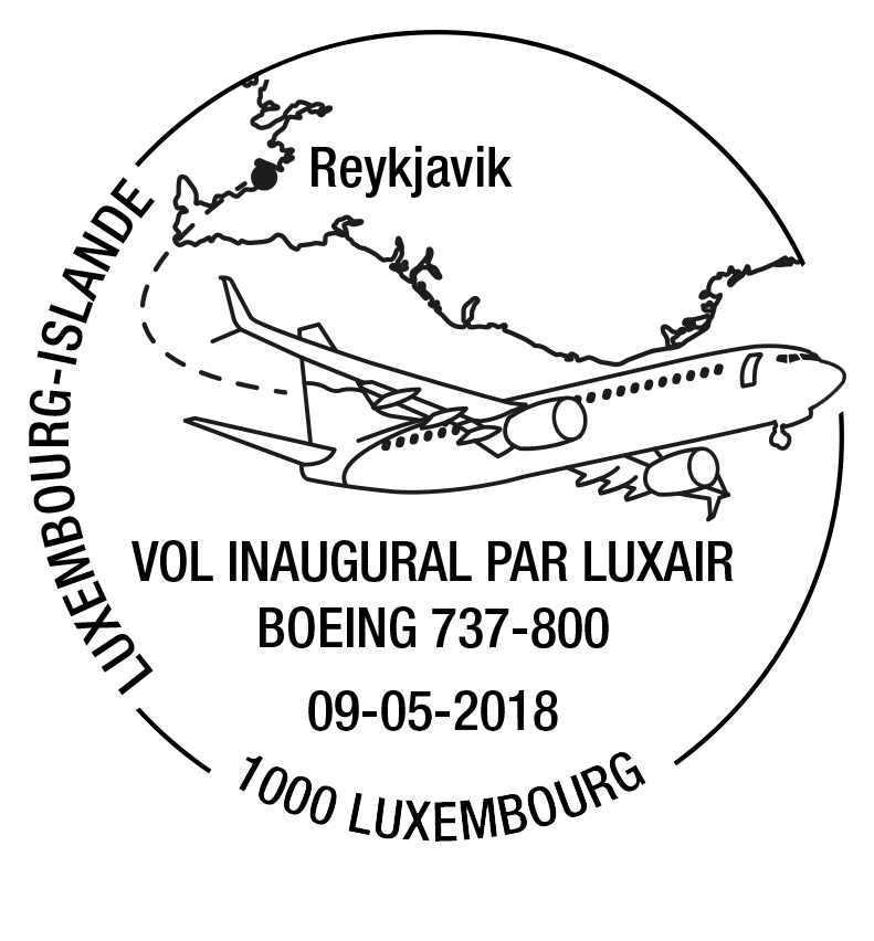 Vol inaugural Luxembourg - Islande par Luxair