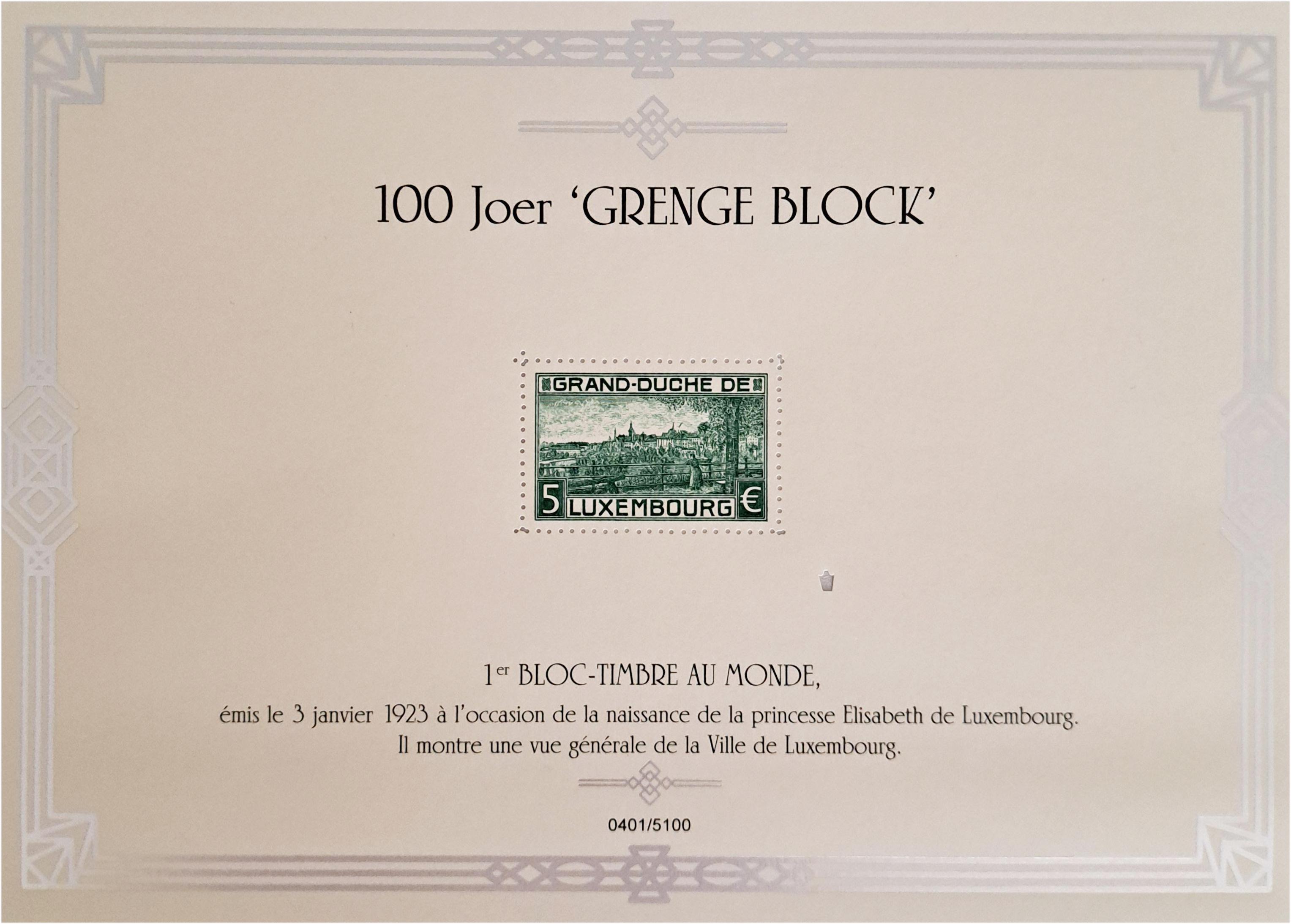 Sheet - "Grënge Block"