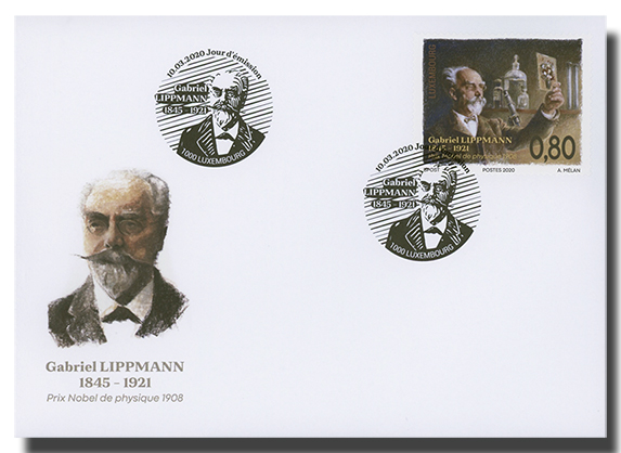 FDC - 175 Jahre Gabriel Lippmann