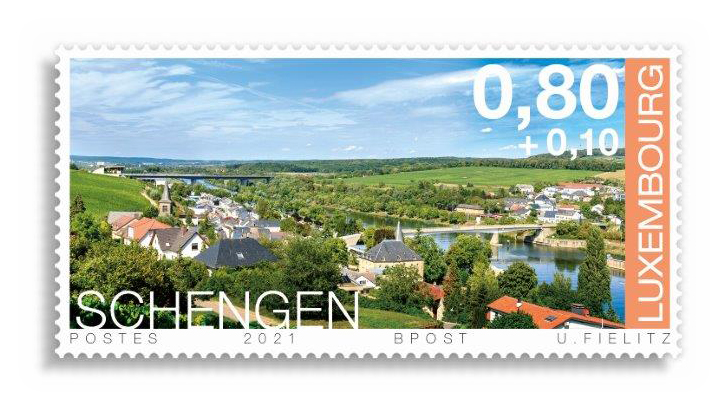 Schengen 2021 (0,80 + 0,10 EUR)