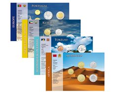 MUNZEN  SET 7 world coins