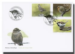 FDC - serie oiseaux rares 2020