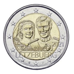 2 euro 2021-1A 40. Hochzeitstag Ghz