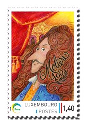 meng.post Stamp - Paris 2022 - Moliere