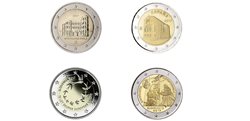 COINS COMMEMOR. 2017-1 (DE-SK-SI-ES)