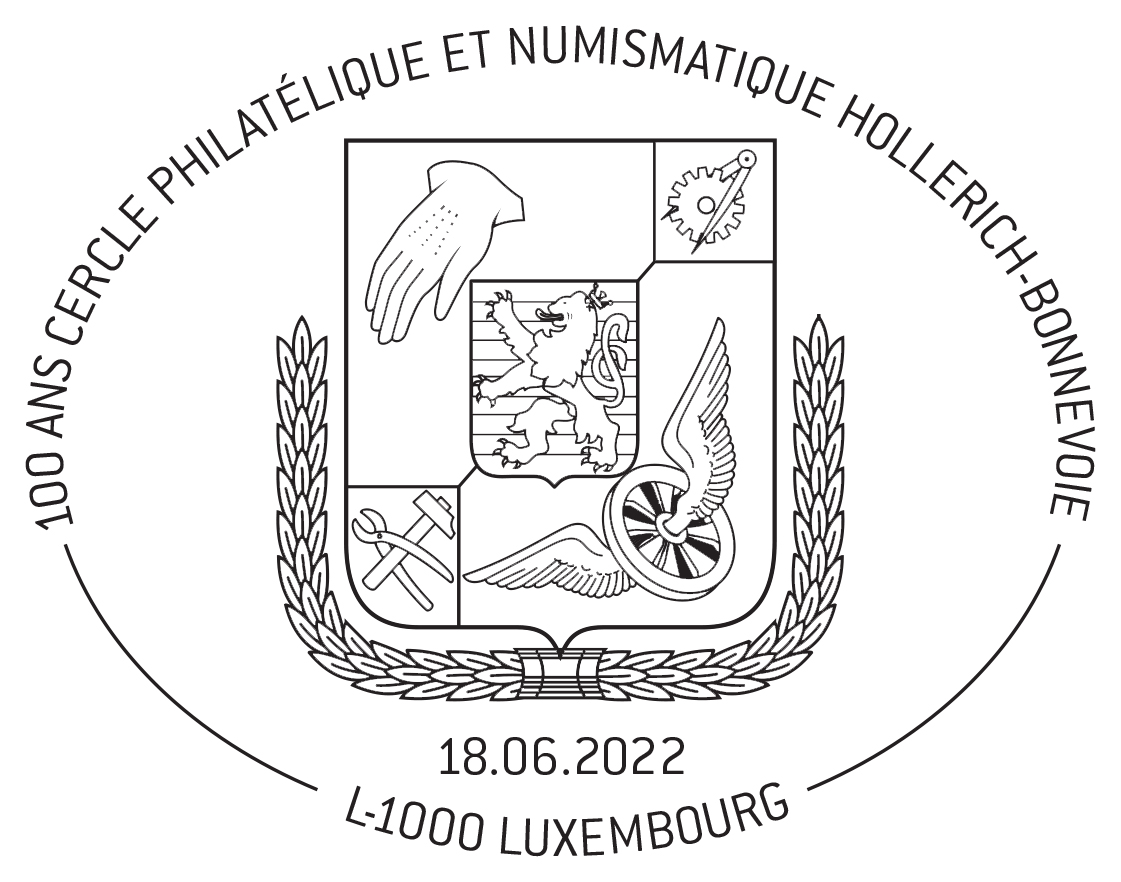 100 Ans Cercle philatélique et numismatique Hollerich-Bonnevoie