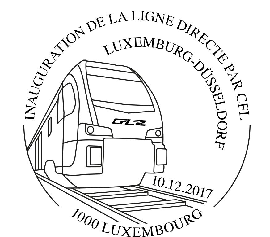 Inauguration de la ligne directe Lux-Düsseldorf par CFL