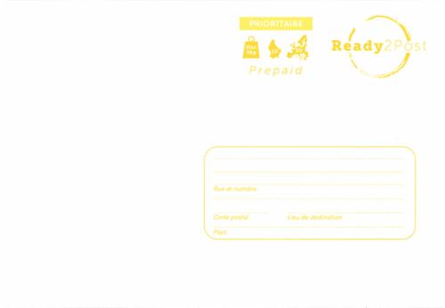 Postenveloppe C5 R2P