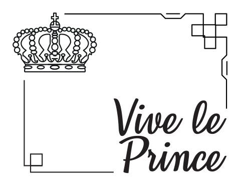 5. slogan postmark Vive le Prince