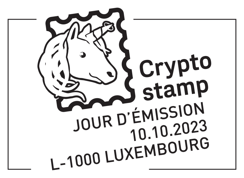 Crypto-Briefmarke