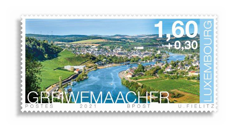 Grevenmacher 2021 (1,60 + 0,30 EUR)