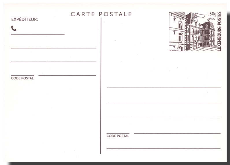 Postkarte - Mansfeld [L50g]