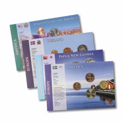 MUNZEN  SET 5 world coins