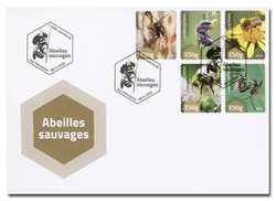 FDC-Postocollants wild bees 2020 (E)