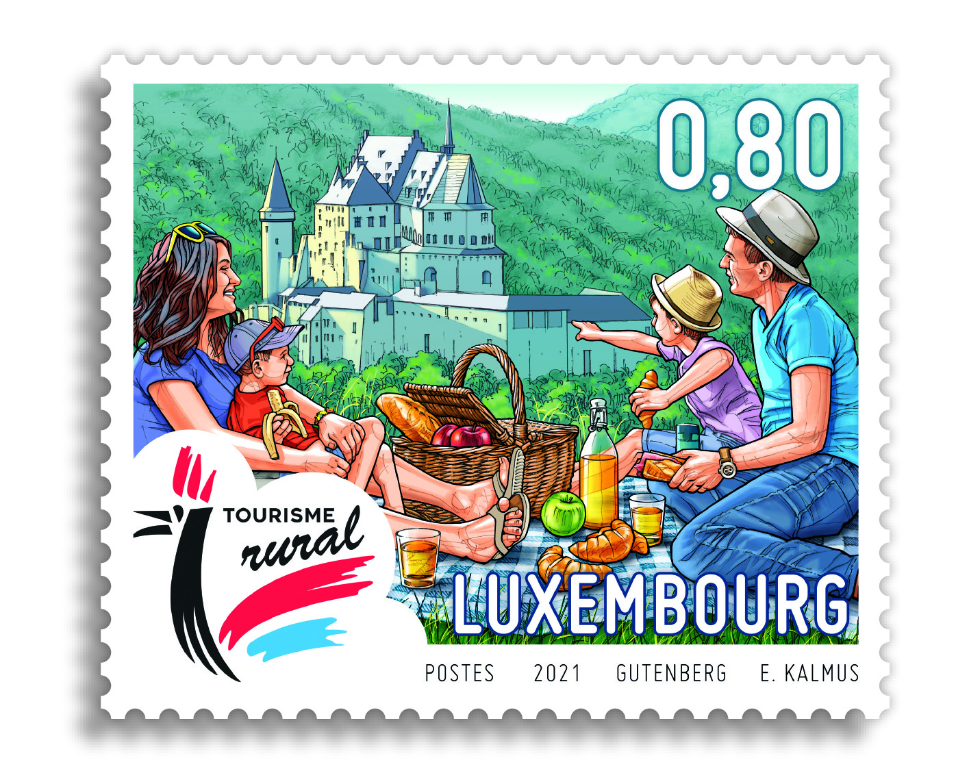 Tourisme rural 2021 (0,80 Eur)