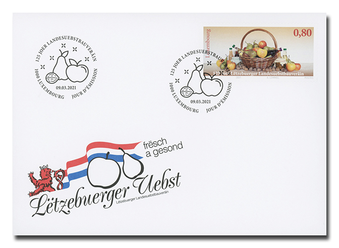 FDC 125 Jahre Landesuebstbauverain