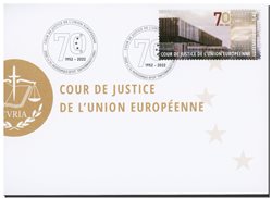 FDC - 70 Jahre Europaischer Gerichtshof