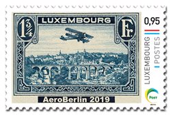 Briefmarke "meng.post.lu" - AeroBerlin 2