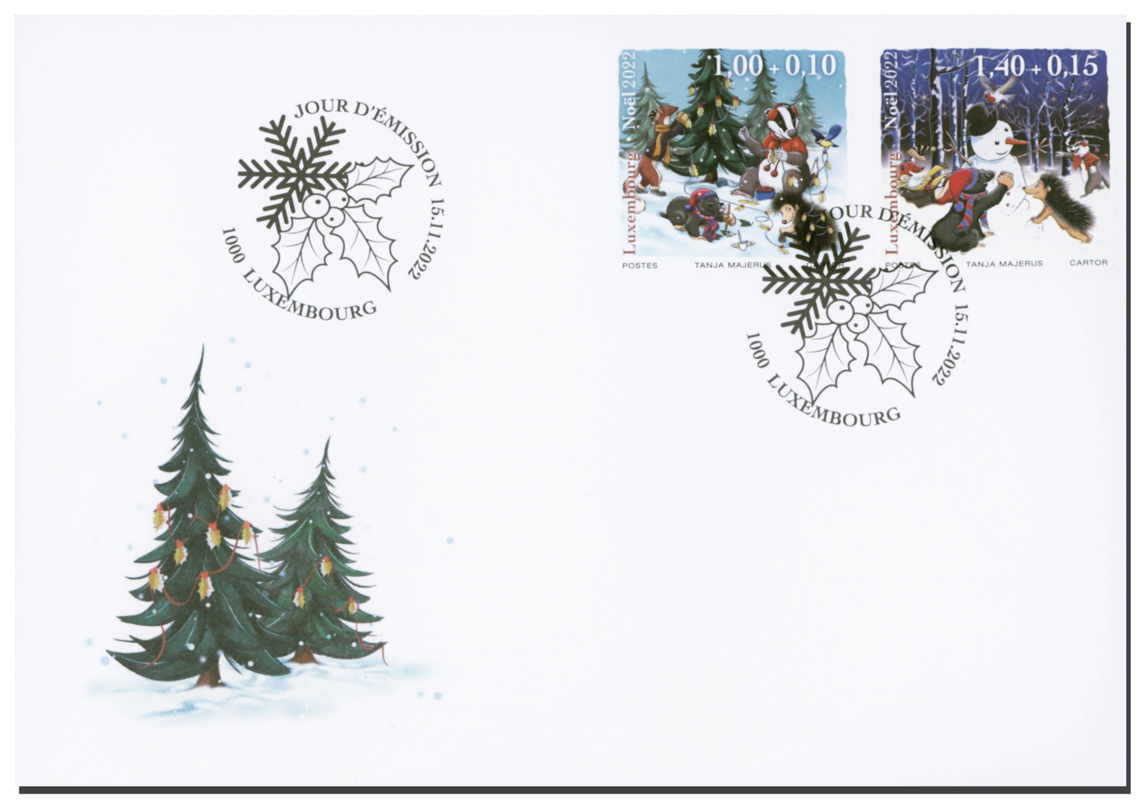 FDC - Noël 2022