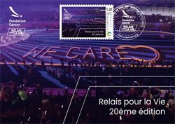 Carte meng.post - 20e Relais pour la vie