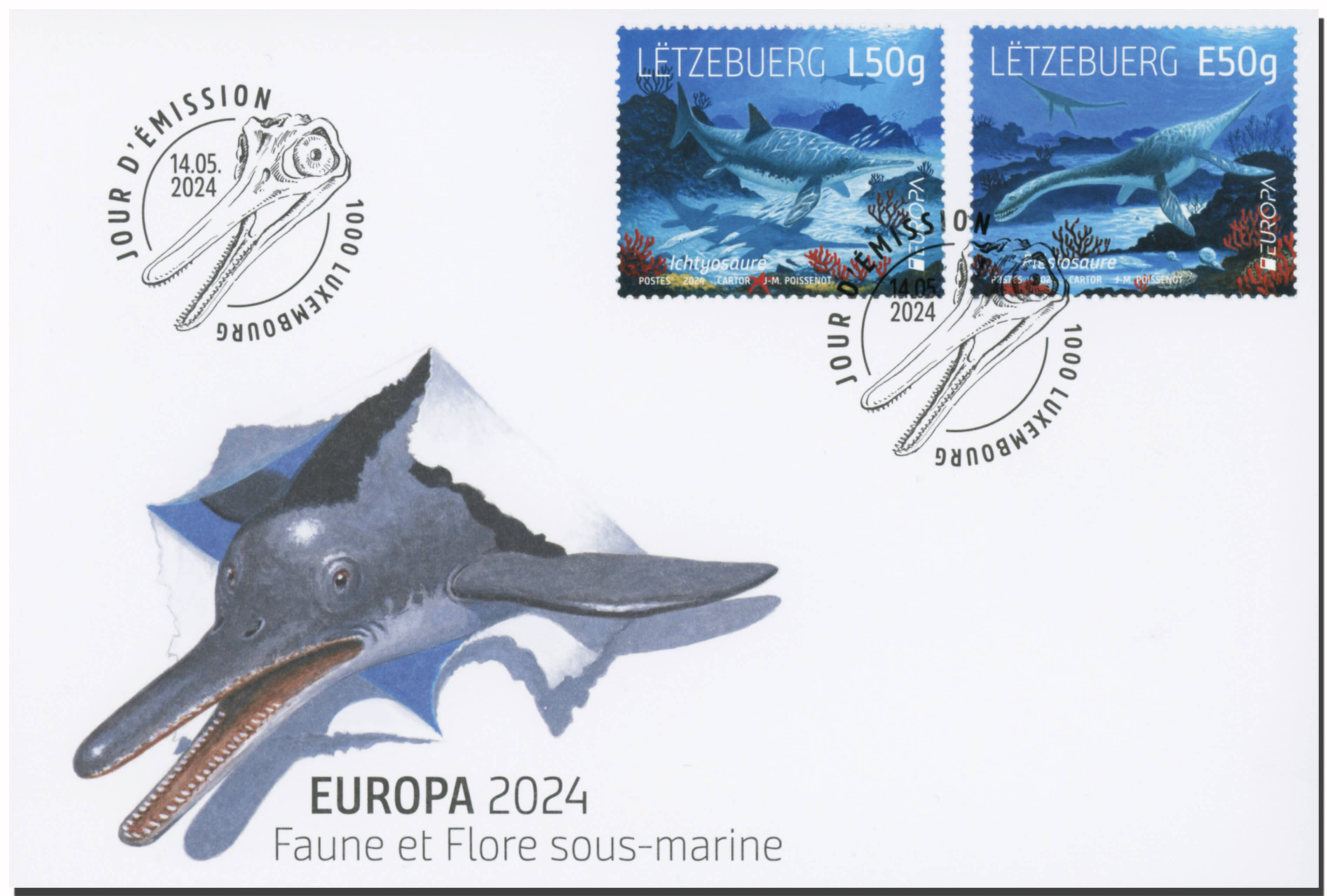 FDC - EUROPA 2024 - Fauna und Flora