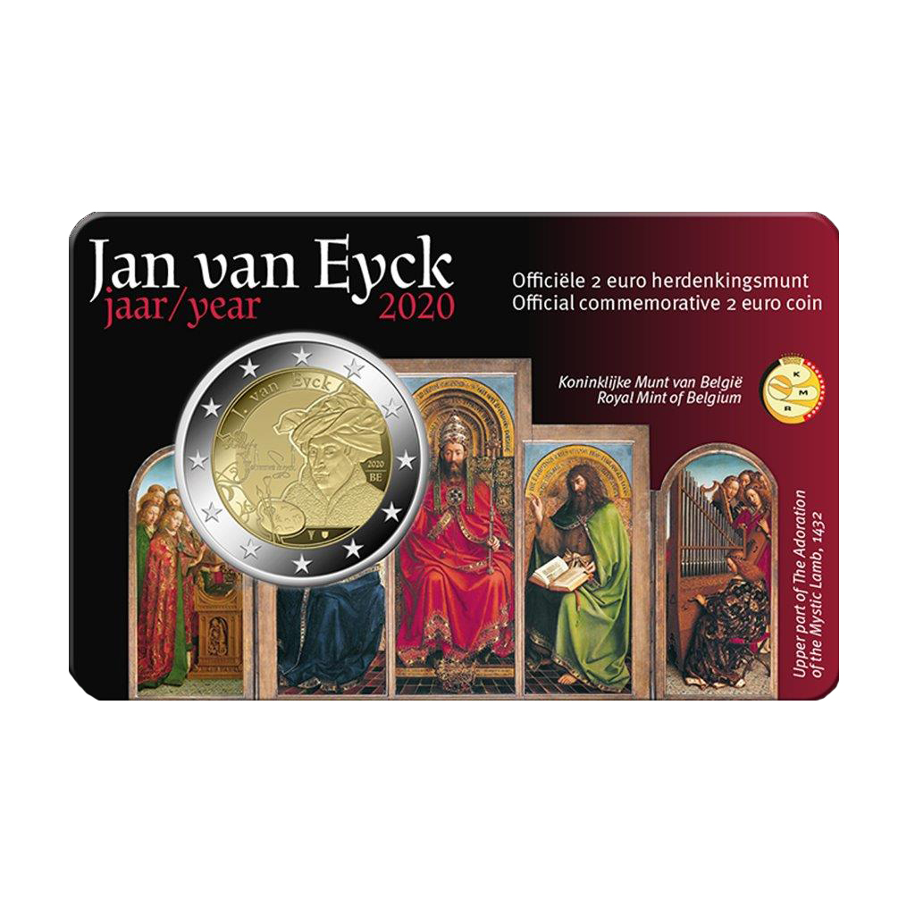 Coincard BE - 2020-2 Van Eyck