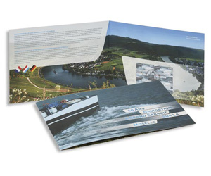 Folder 50 ans de navigation a grand gabarit sur la Moselle