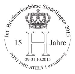 Int. Briefmarkenborse Sindelfingen 2015