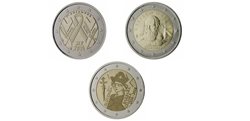 COINS COMMEMORATIVE 2014-5 (FR-IT-SL)